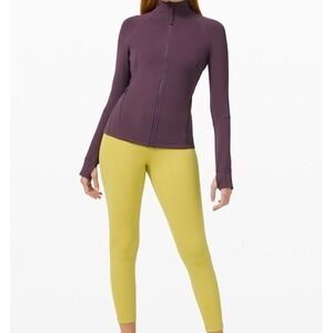Lululemon Define Hooded Jacket Nulu Grape Thistle Sz 10 Zip Athletic Athleisure